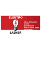 Mobile Screenshot of elektro-lainer.at